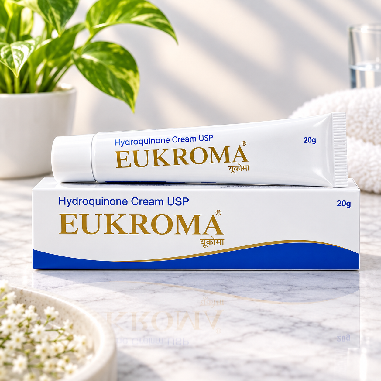 Eukormo Hydroquinonee 4 Cream Anti Melasma 40 gm