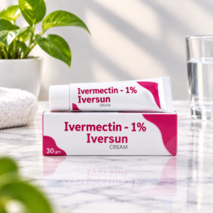 Iversun Cream Ivera Ivermect 1% 30gm Rosacea