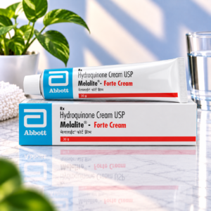 Melalite Forte Hyderquinone 4% Cream  30gms Melasma Hyperpigmentation